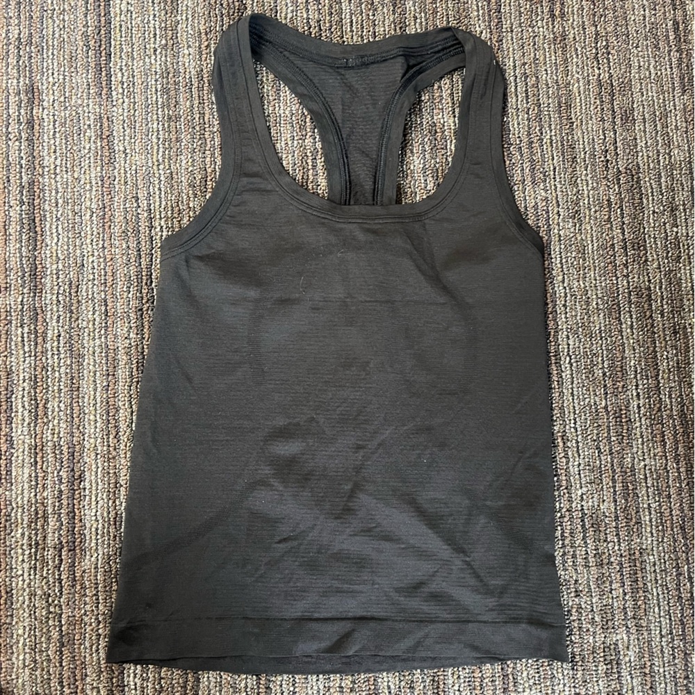 Lululemon Size 2 Black Swiftly Tech Tank